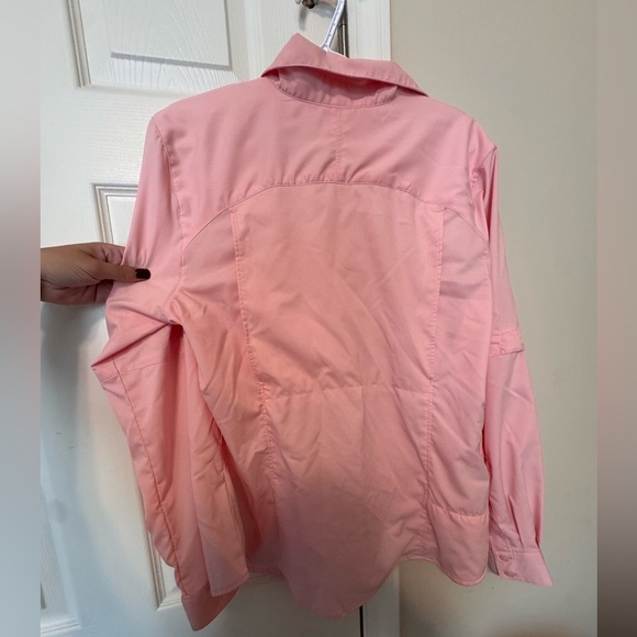 Columbia Light Pink Button-Up Shirt - Picture 6 of 6